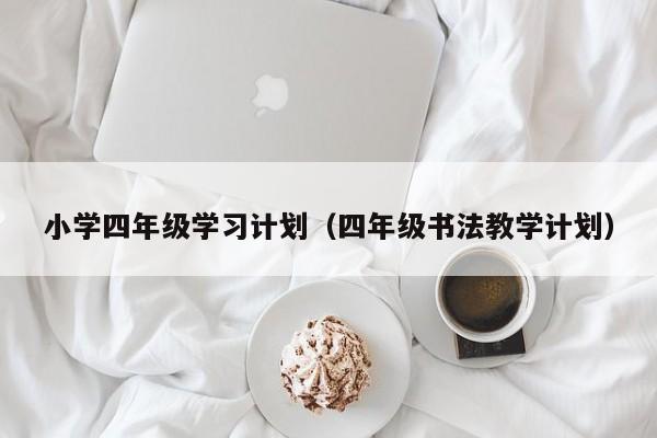小学四年级学习计划（四年级书法教学计划）